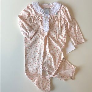 Ralph Lauren petite floral pattern romper size 9M